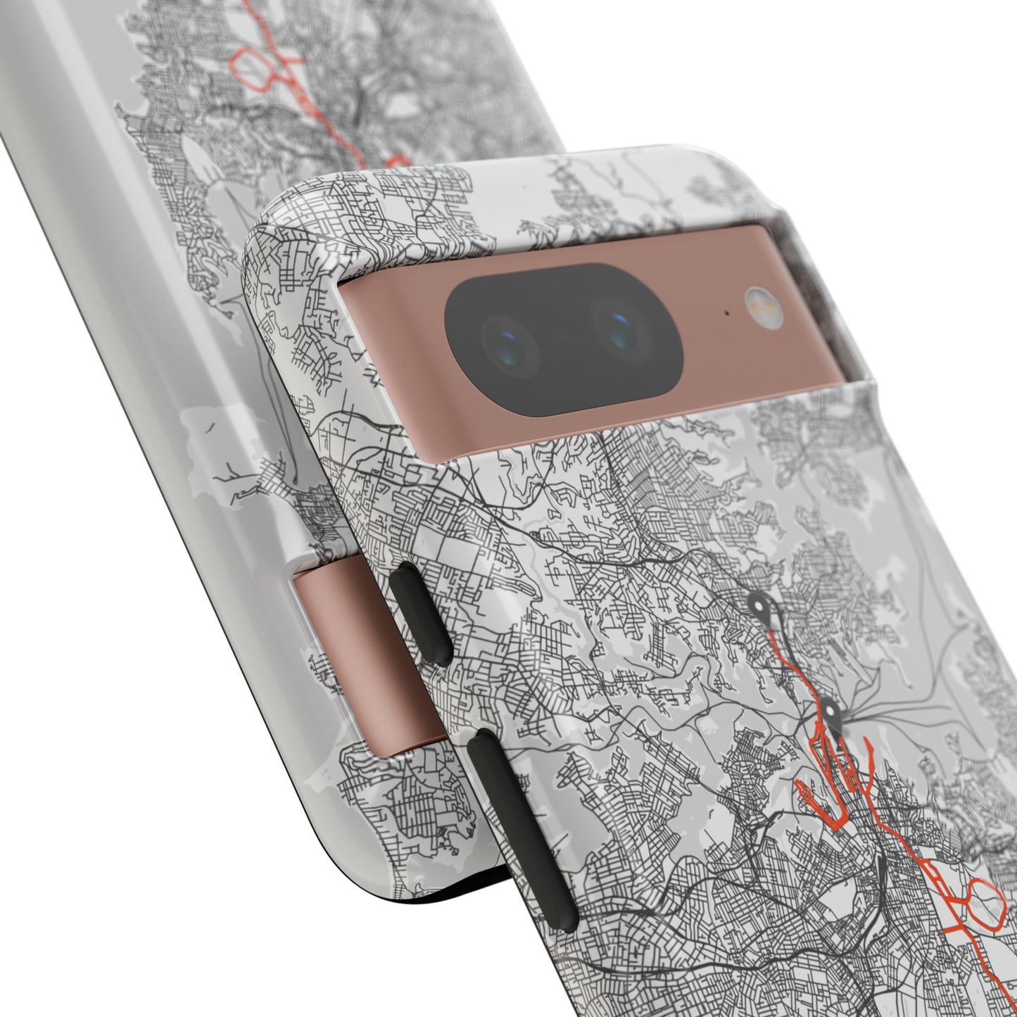 Sydney Marathon Route Tough Phone Case
