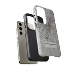 New York Marathon Route Tough Phone Case