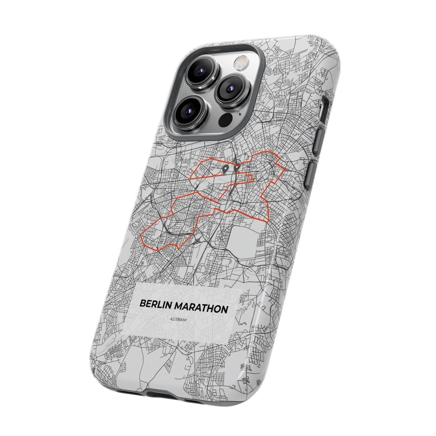 Berlin Marathon Route Tough Phone Case