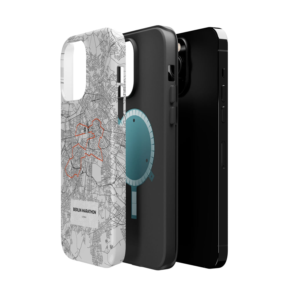 Berlin Marathon Route Magnetic Impact-Resistant Phone Case