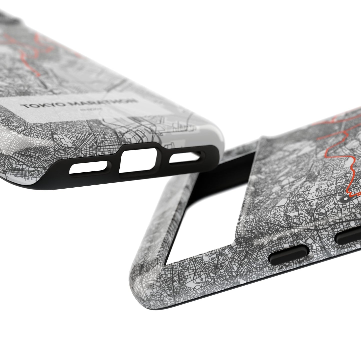 Tokyo Marathon Route Tough Phone Case