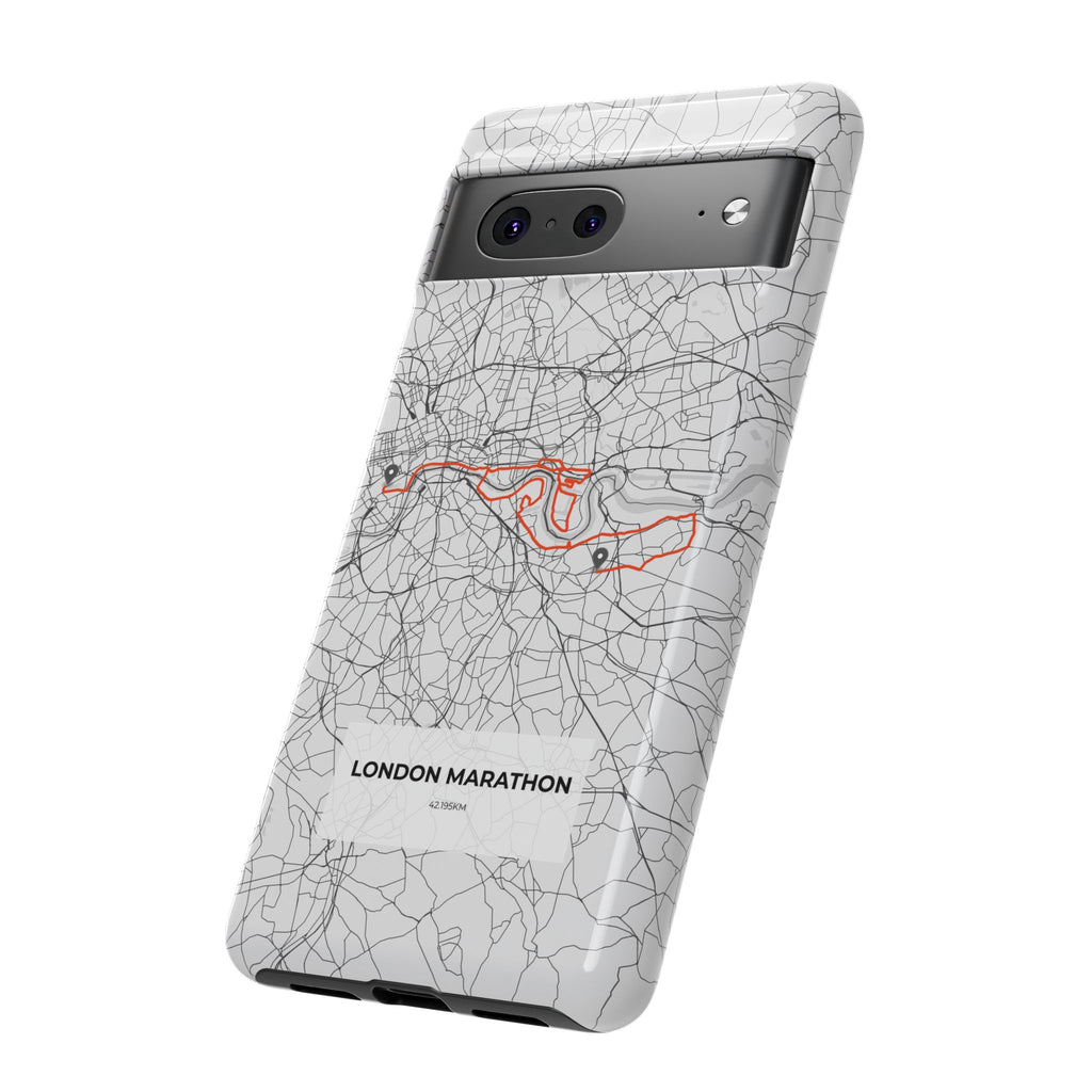 London Marathon Route Tough Phone Case