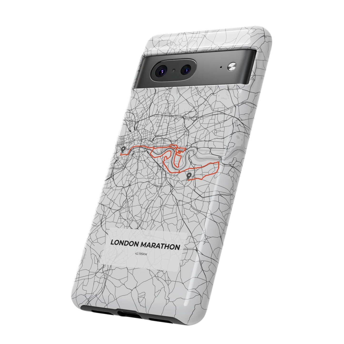 London Marathon Route Tough Phone Case