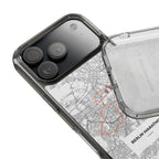 Berlin Marathon Route Clear Impact-Resistant Phone Case