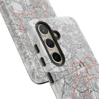 Berlin Marathon Route Tough Phone Case