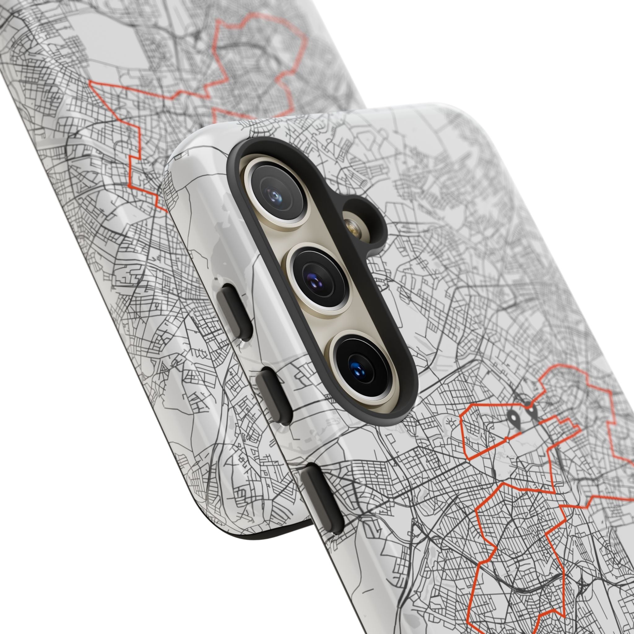 Berlin Marathon Route Tough Phone Case