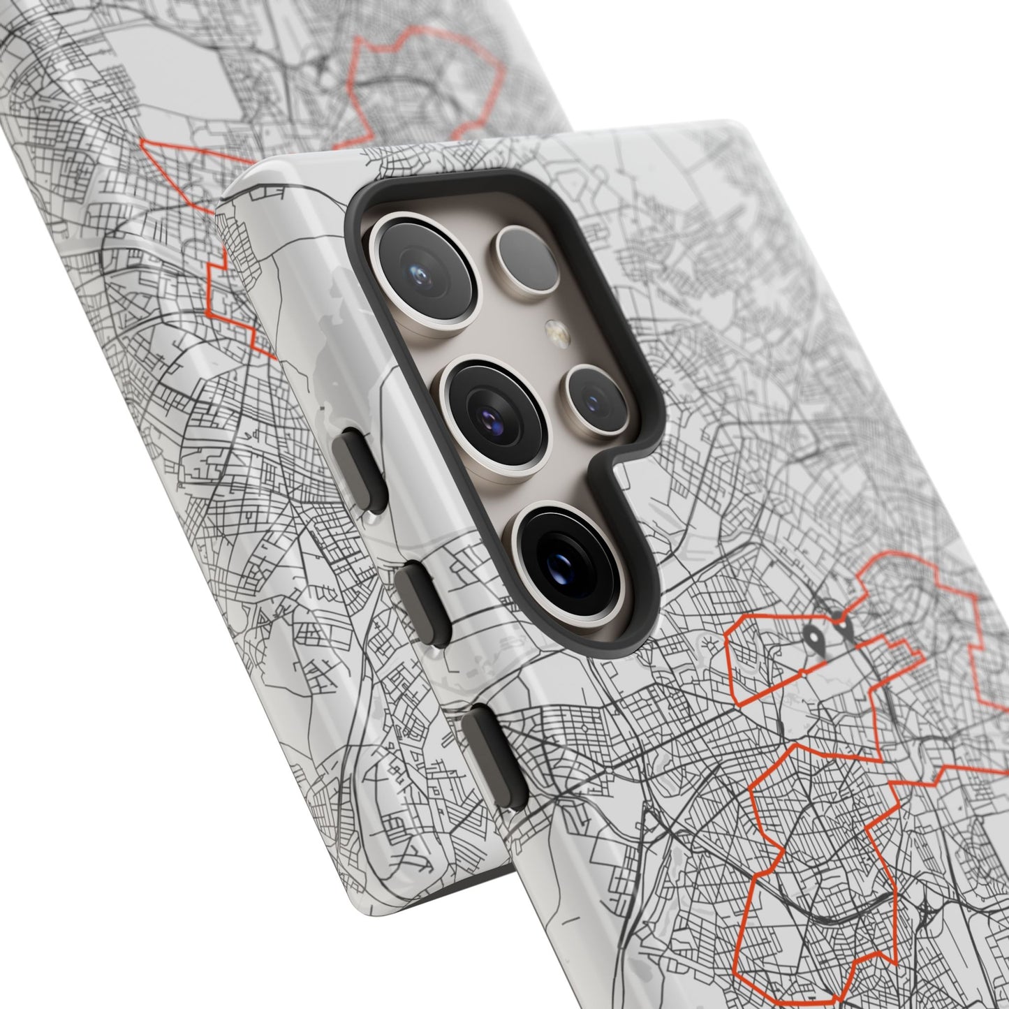 Berlin Marathon Route Tough Phone Case