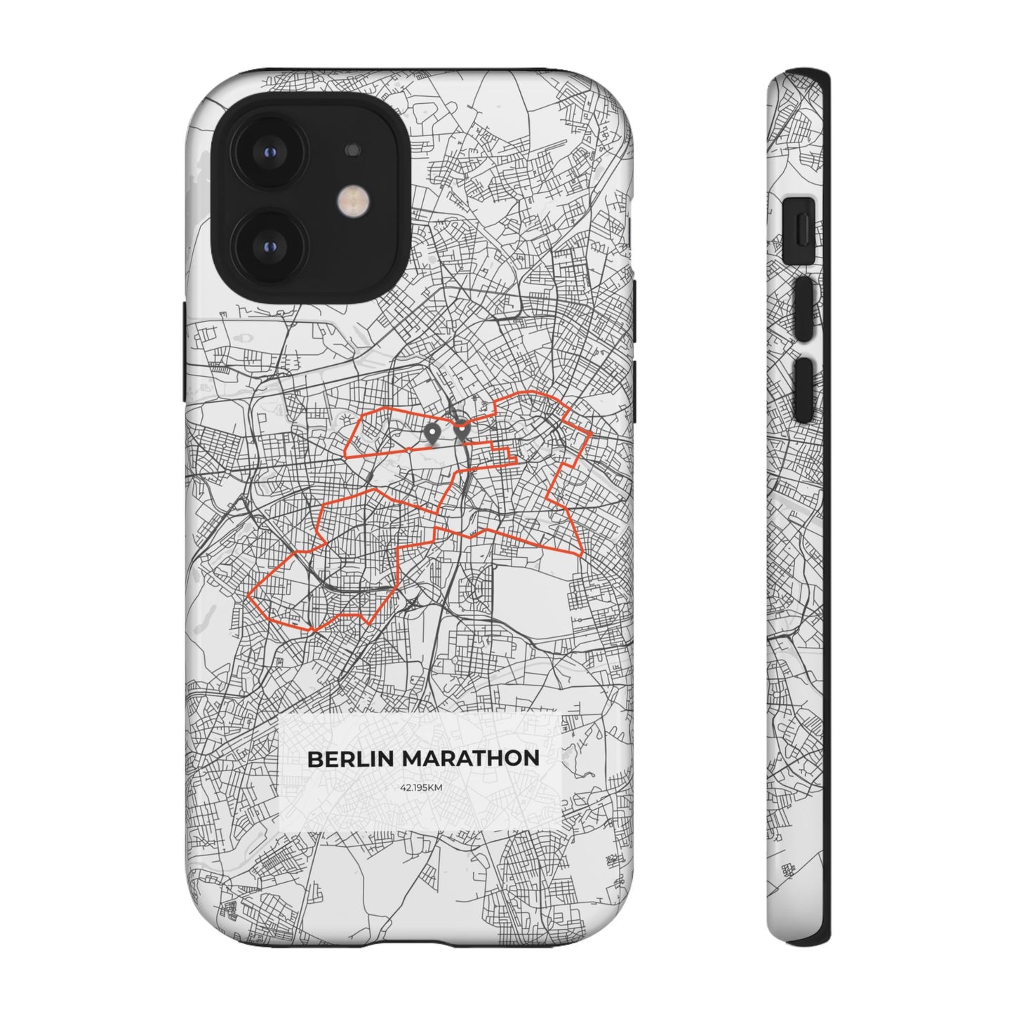 Berlin Marathon Route Tough Phone Case