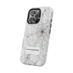 Boston Marathon Route Magnetic Impact-Resistant Phone Case