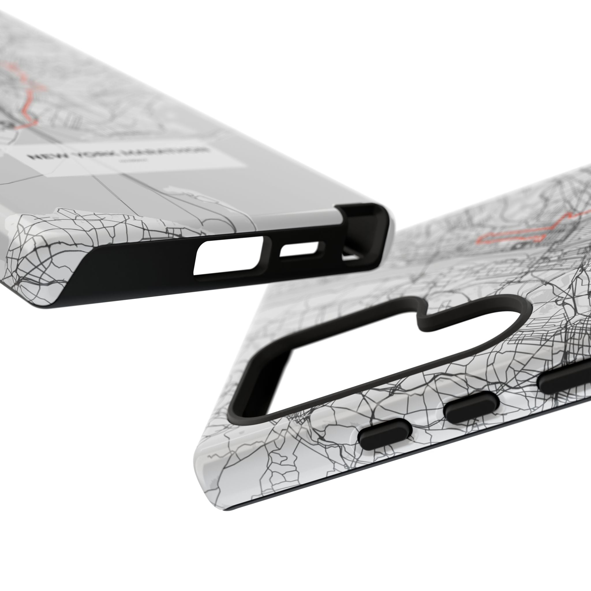 New York Marathon Route Tough Phone Case
