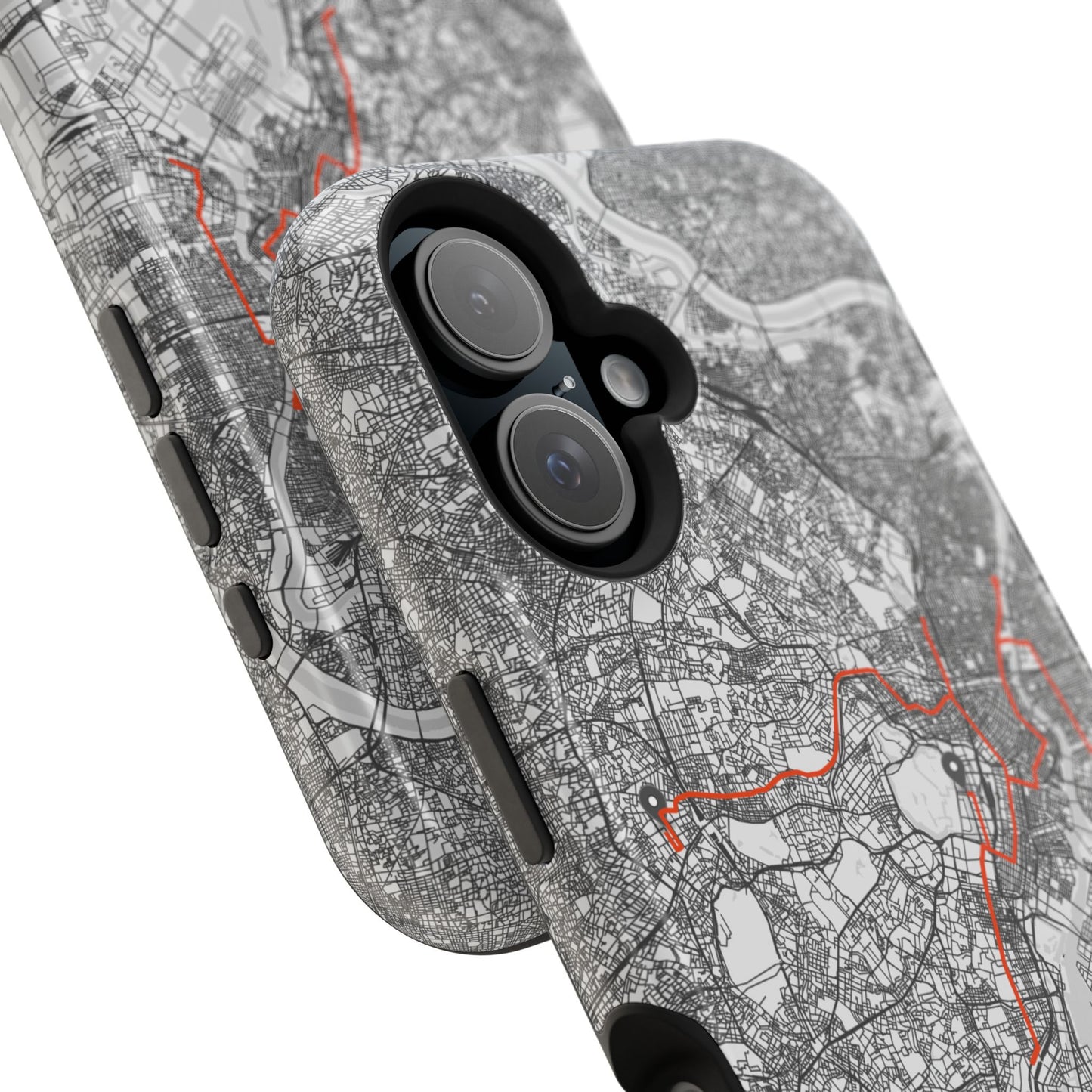 Tokyo Marathon Route Magnetic Impact-Resistant Phone Case