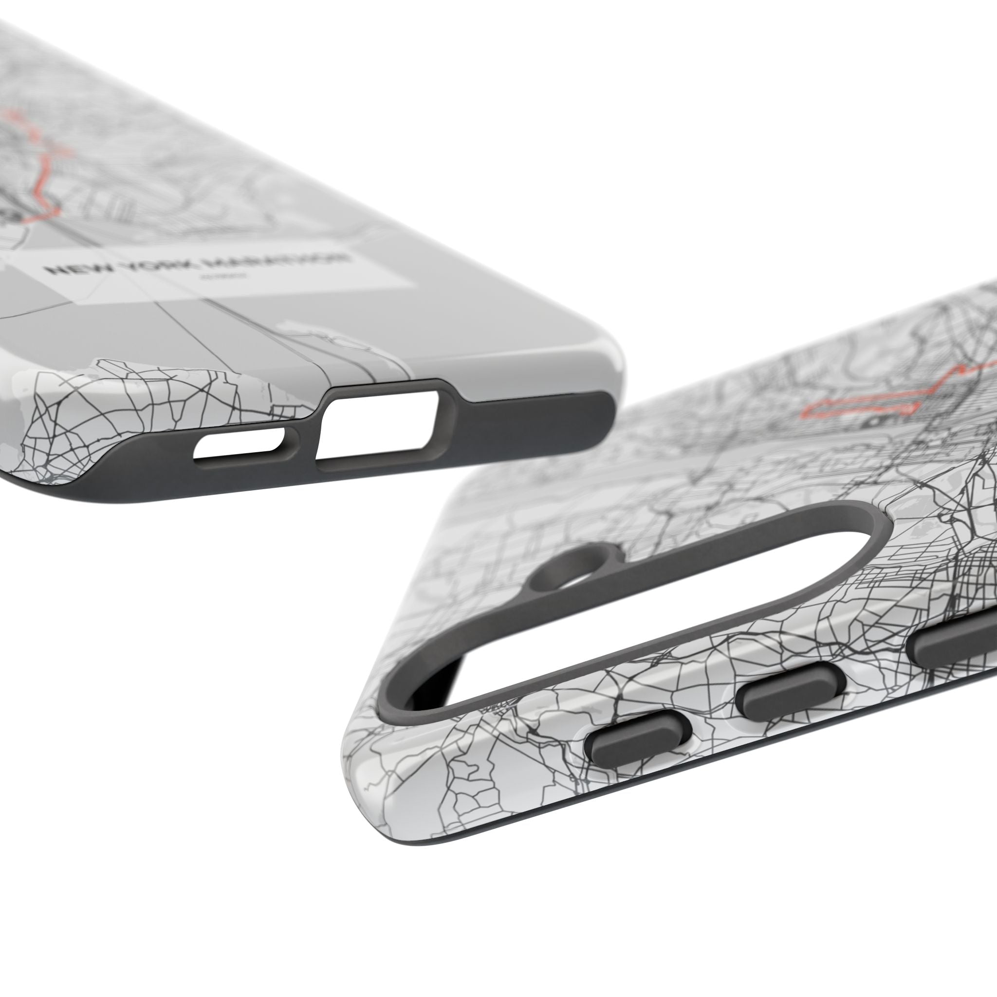 New York Marathon Route Tough Phone Case