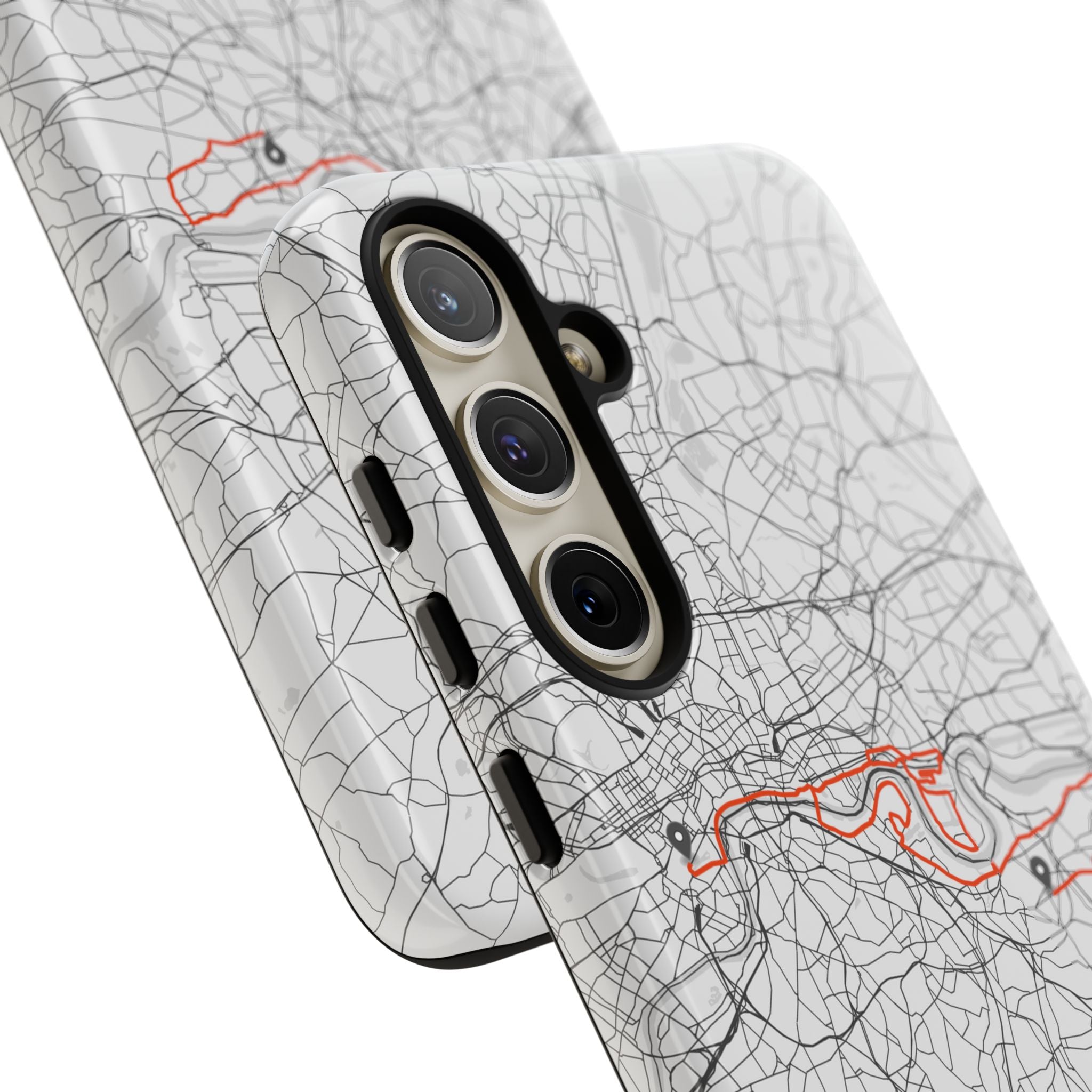 London Marathon Route Tough Phone Case