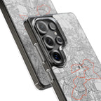 Berlin Marathon Route Clear Impact-Resistant Phone Case