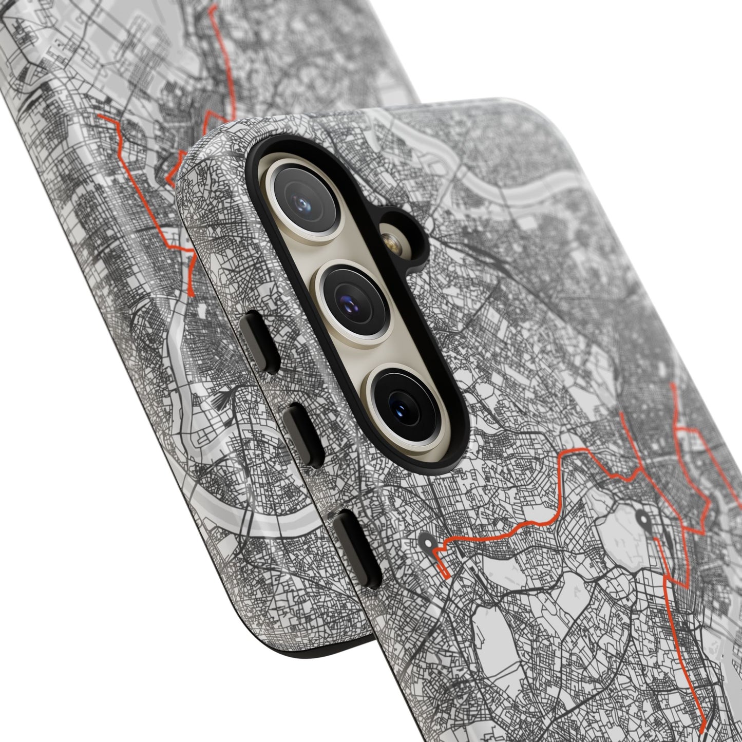 Tokyo Marathon Route Tough Phone Case