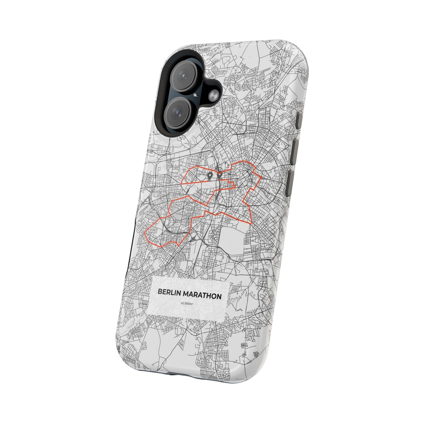Berlin Marathon Route Magnetic Impact-Resistant Phone Case