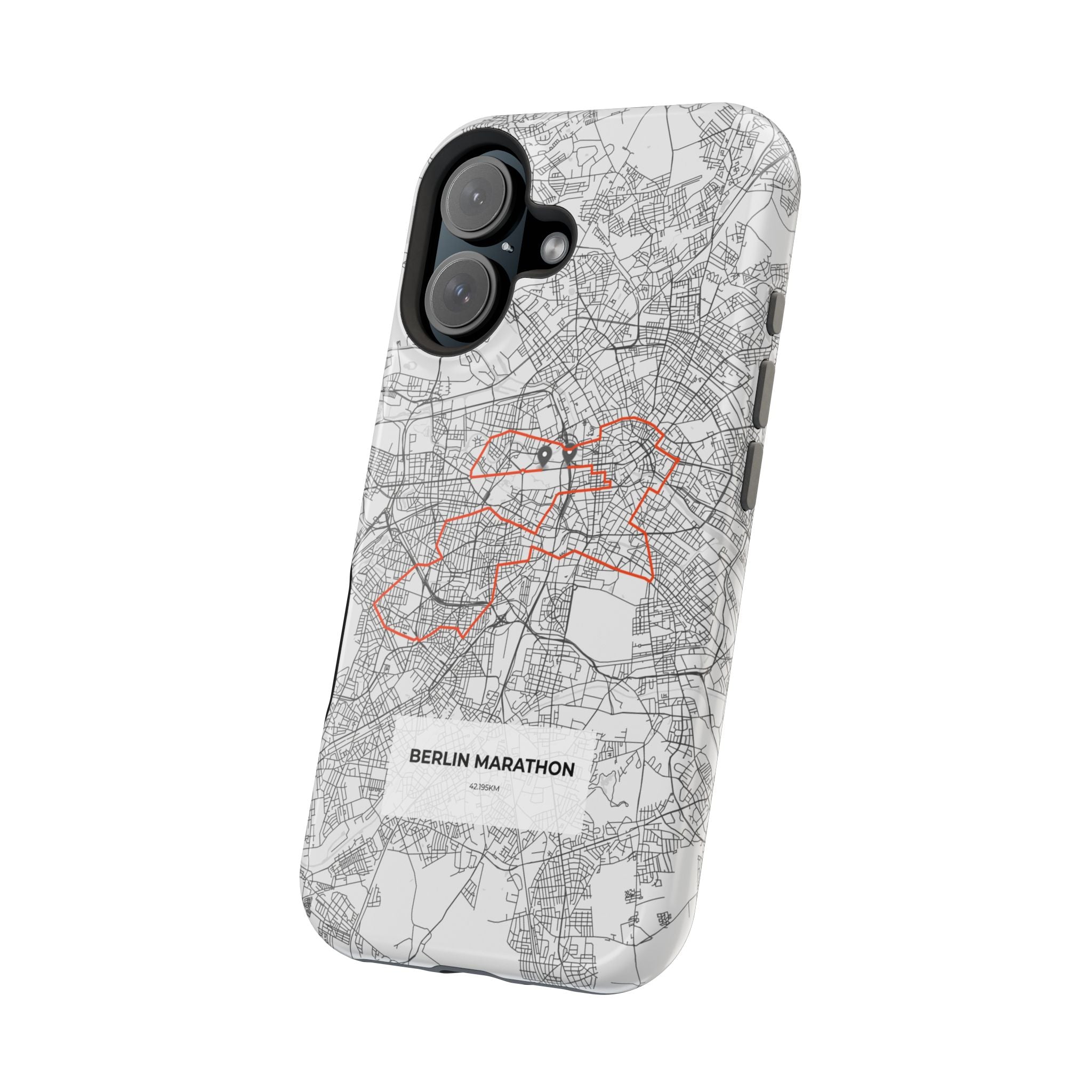 Berlin Marathon Route Magnetic Impact-Resistant Phone Case