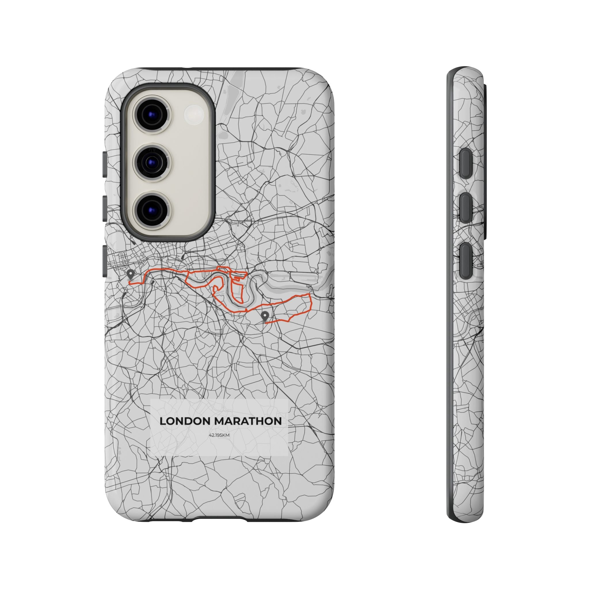 London Marathon Route Tough Phone Case