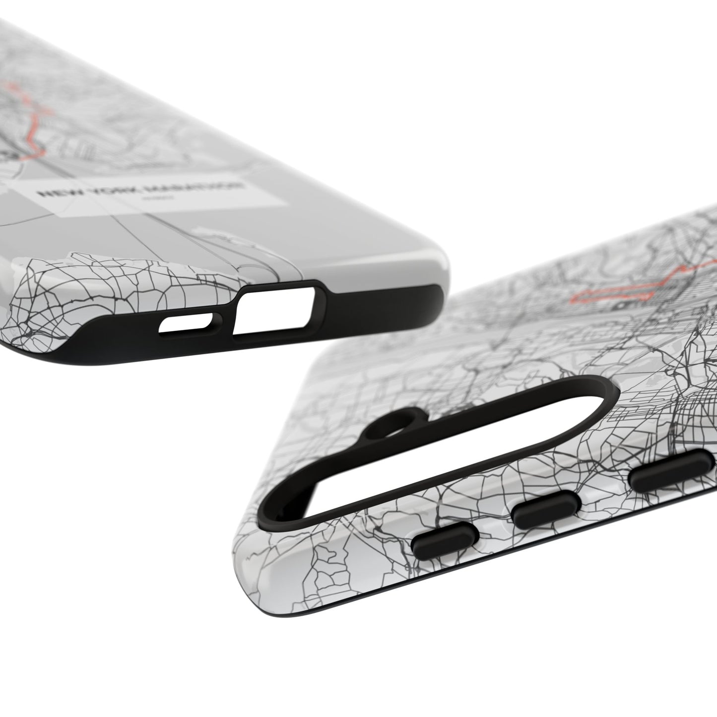 New York Marathon Route Tough Phone Case