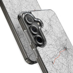 Boston Marathon Route Clear Impact-Resistant Phone Case