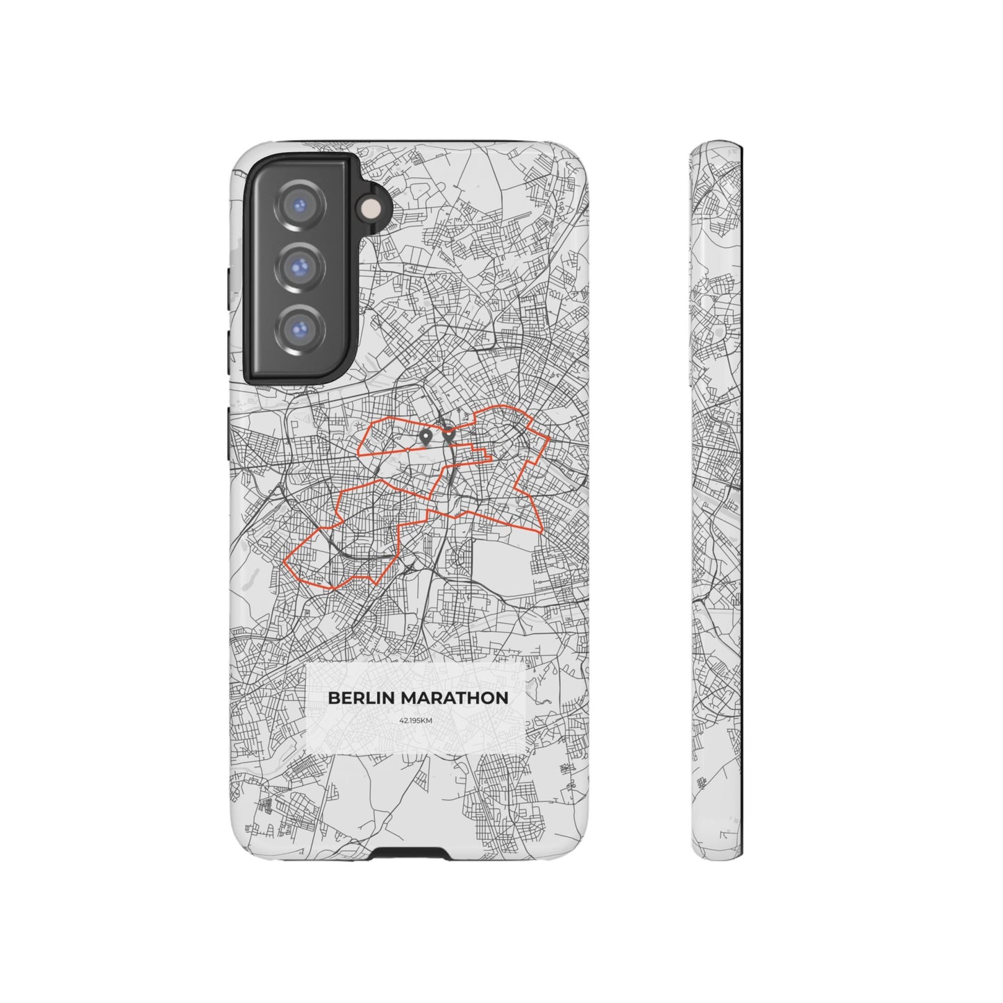 Berlin Marathon Route Tough Phone Case