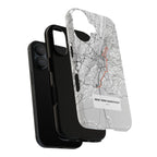 New York Marathon Route Tough Phone Case