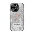 Berlin Marathon Route Magnetic Clear Impact-Resistant Phone Case