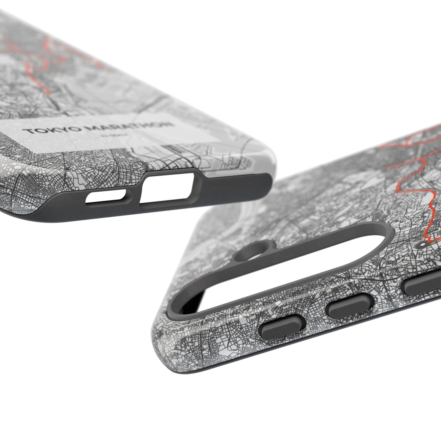 Tokyo Marathon Route Tough Phone Case