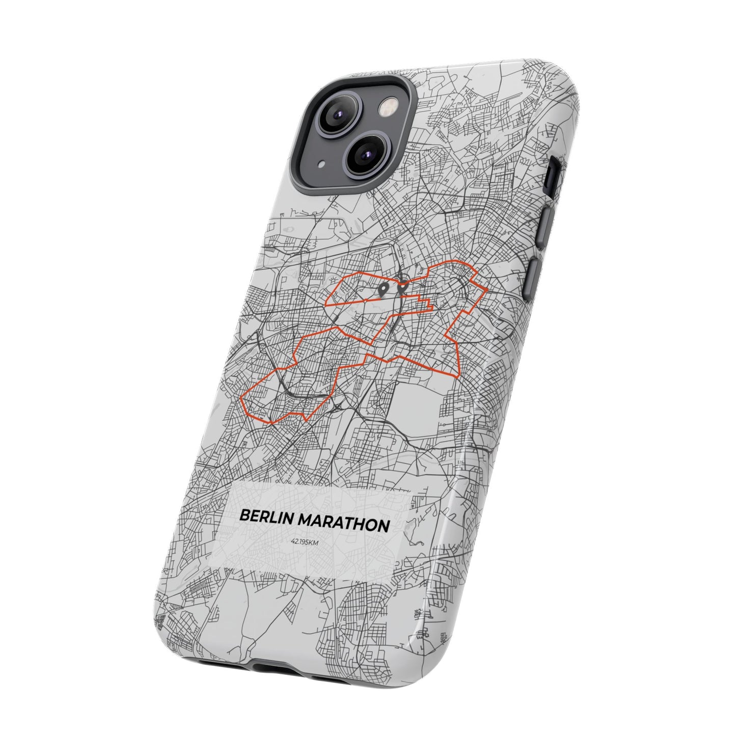 Berlin Marathon Route Tough Phone Case