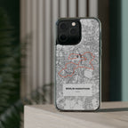 Berlin Marathon Route Clear Impact-Resistant Phone Case