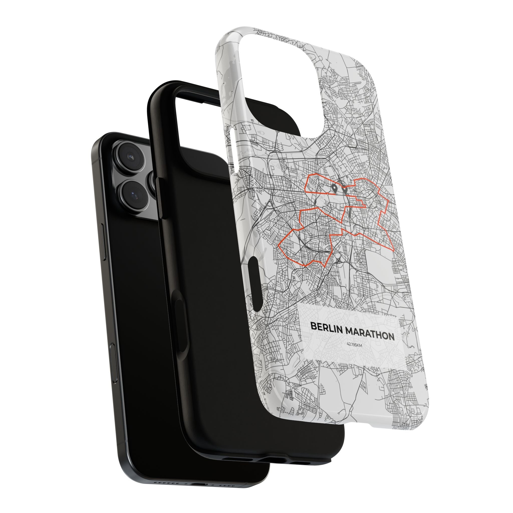 Berlin Marathon Route Tough Phone Case