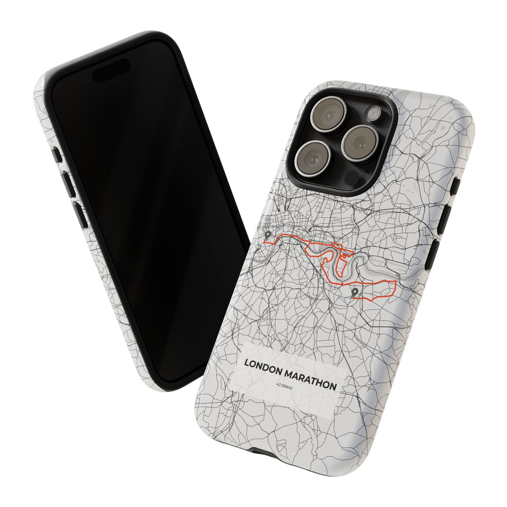 London Marathon Route Tough Phone Case