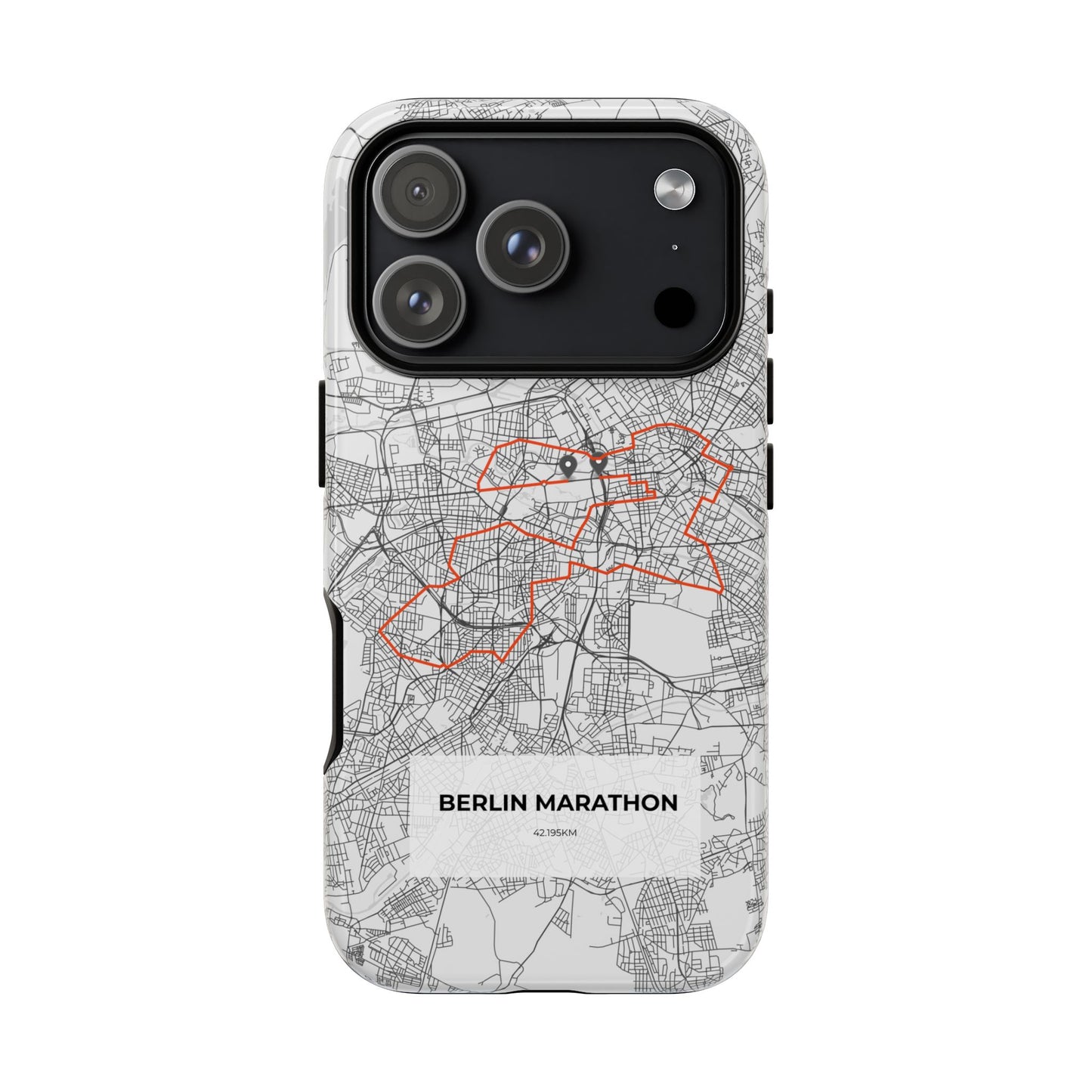 Berlin Marathon Route Tough Phone Case