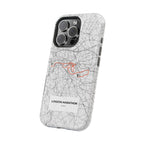 London Marathon Route Magnetic Impact-Resistant Phone Case