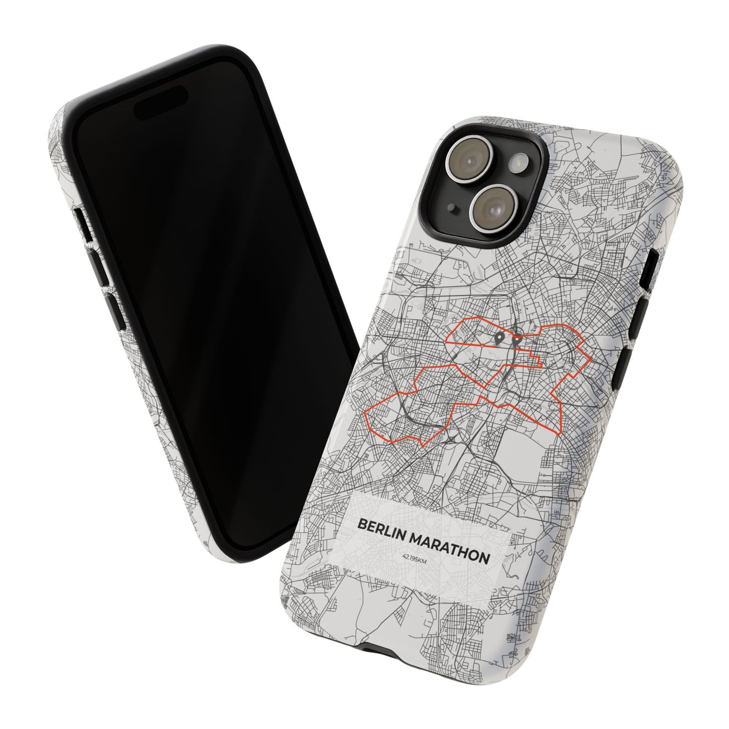 Berlin Marathon Route Tough Phone Case