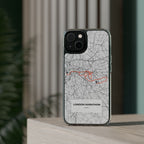 London Marathon Route Clear Impact-Resistant Phone Case
