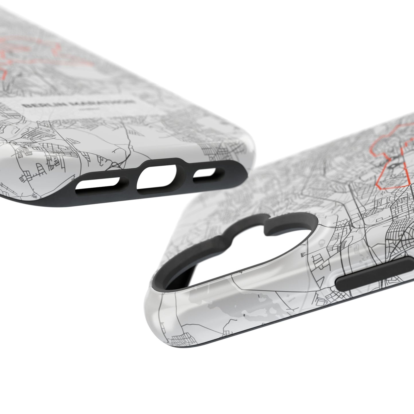 Berlin Marathon Route Magnetic Impact-Resistant Phone Case