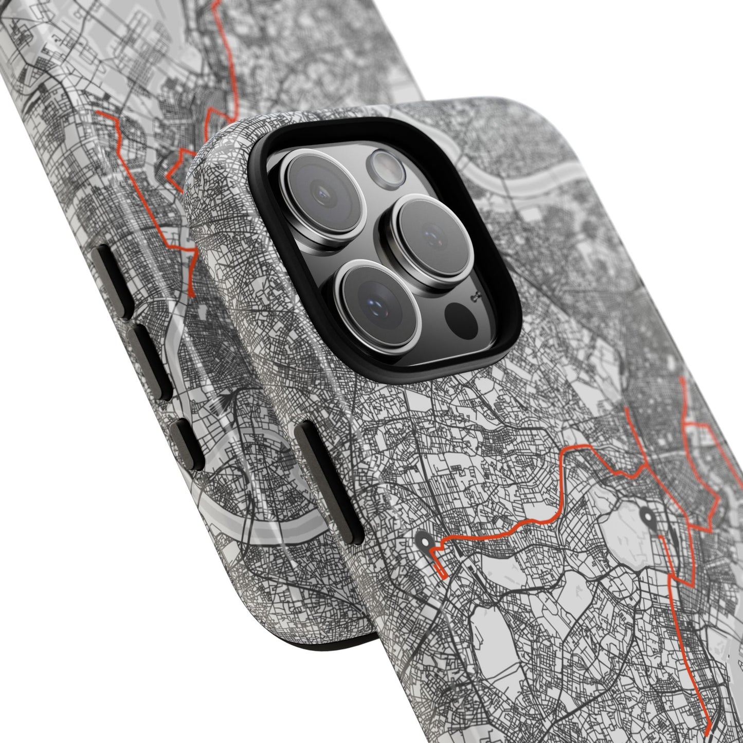 Tokyo Marathon Route Tough Phone Case