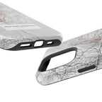 New York Marathon Route Magnetic Impact-Resistant Phone Case