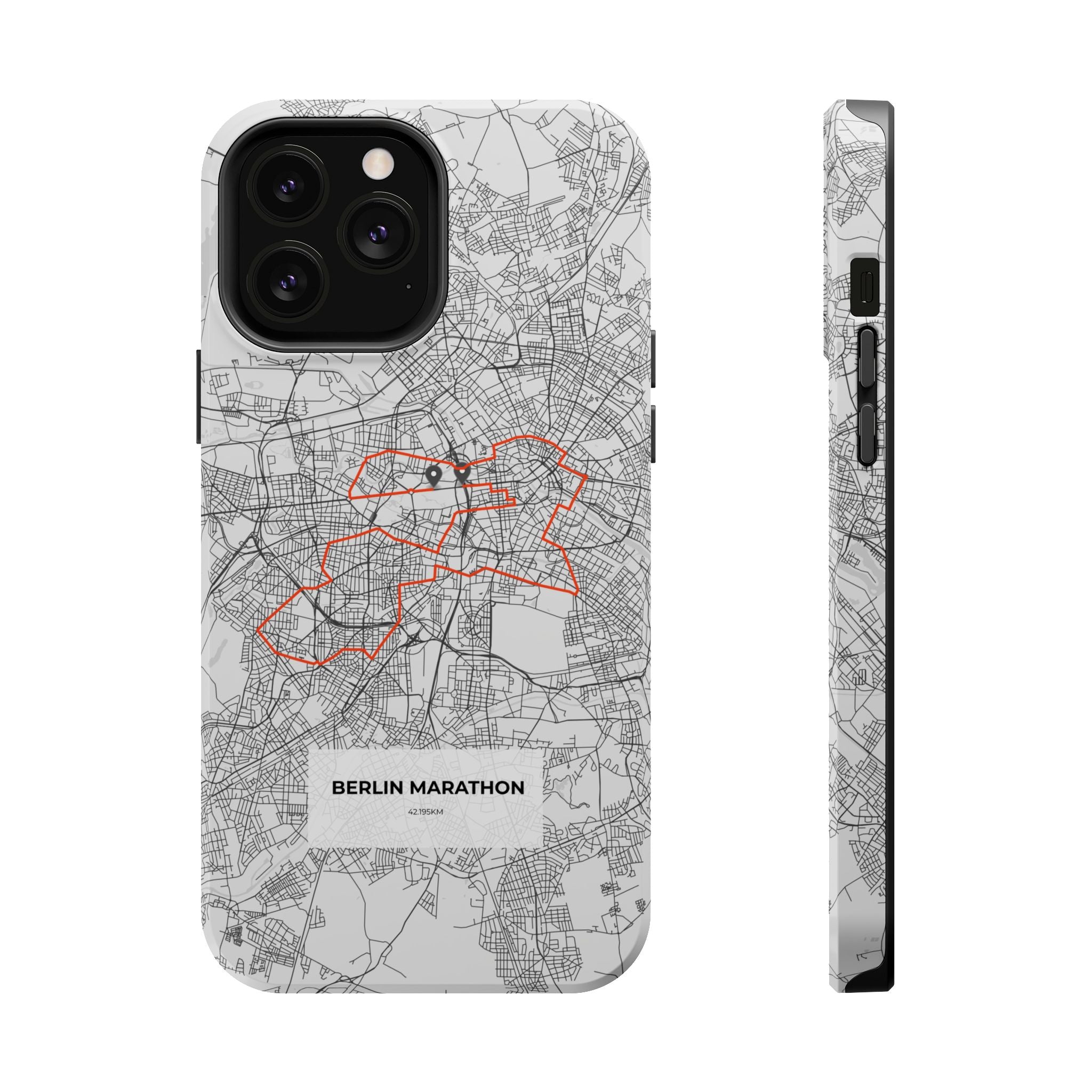 Berlin Marathon Route Magnetic Impact-Resistant Phone Case