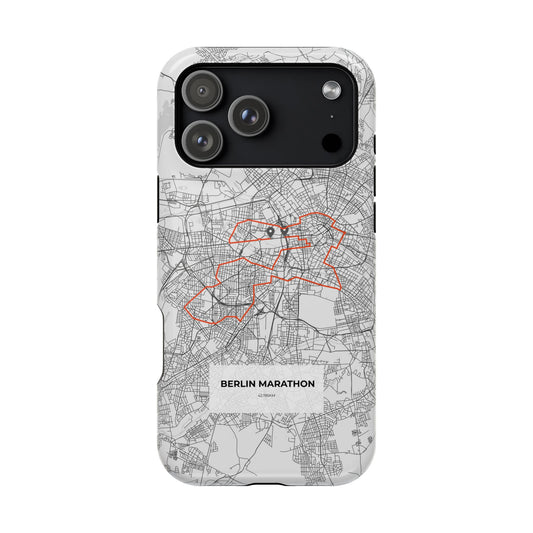 Berlin Marathon Route Magnetic Impact-Resistant Phone Case