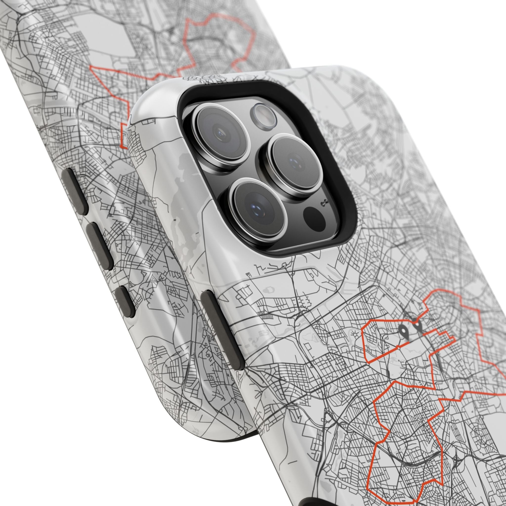 Berlin Marathon Route Magnetic Impact-Resistant Phone Case
