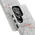 London Marathon Route Tough Phone Case