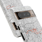 London Marathon Route Tough Phone Case