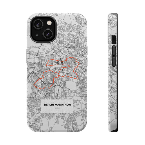 Berlin Marathon Route Magnetic Impact-Resistant Phone Case