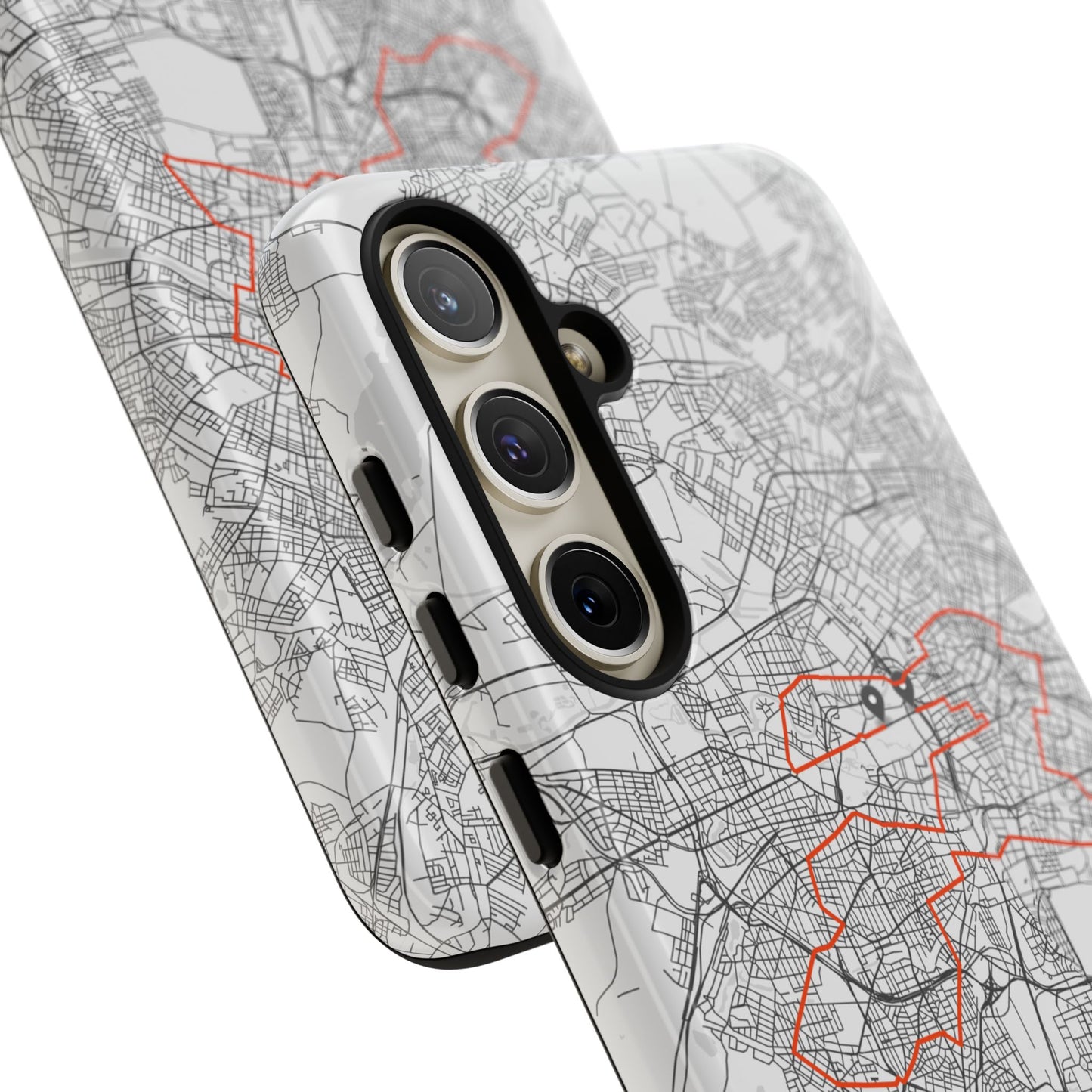Berlin Marathon Route Tough Phone Case