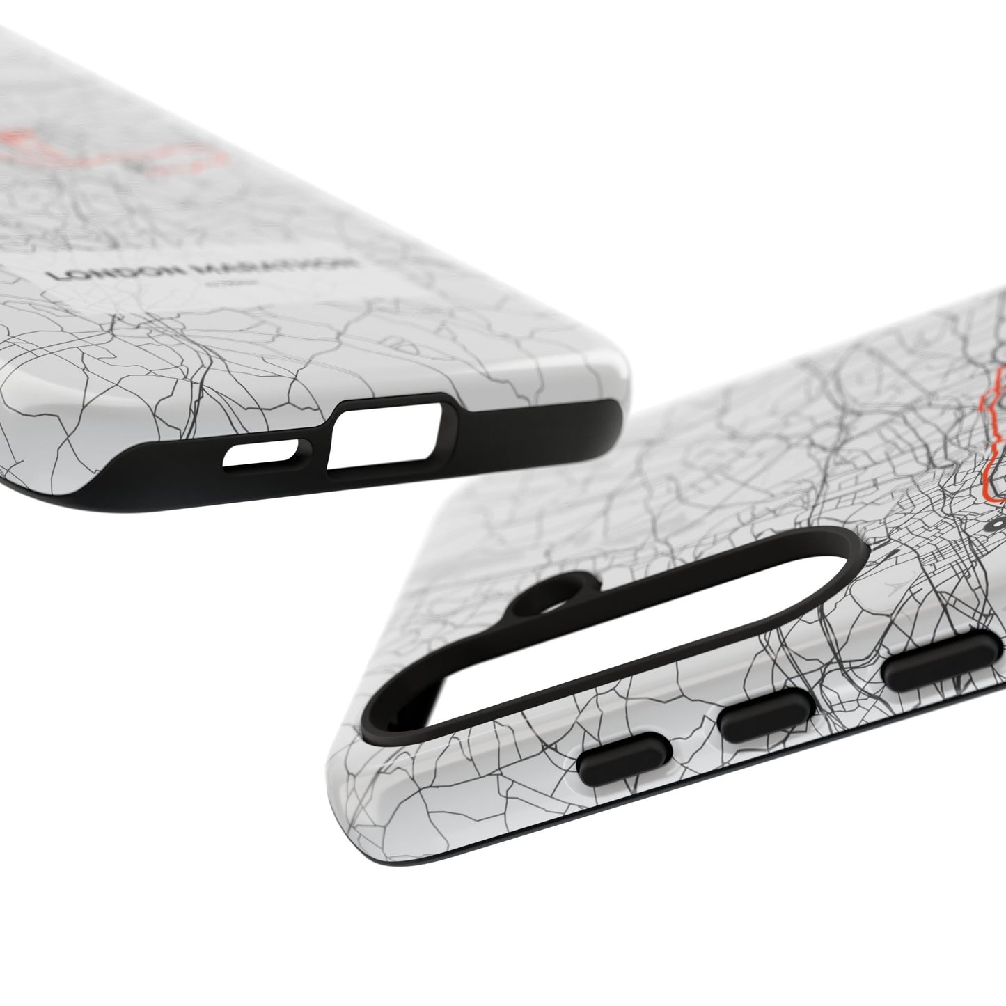 London Marathon Route Tough Phone Case