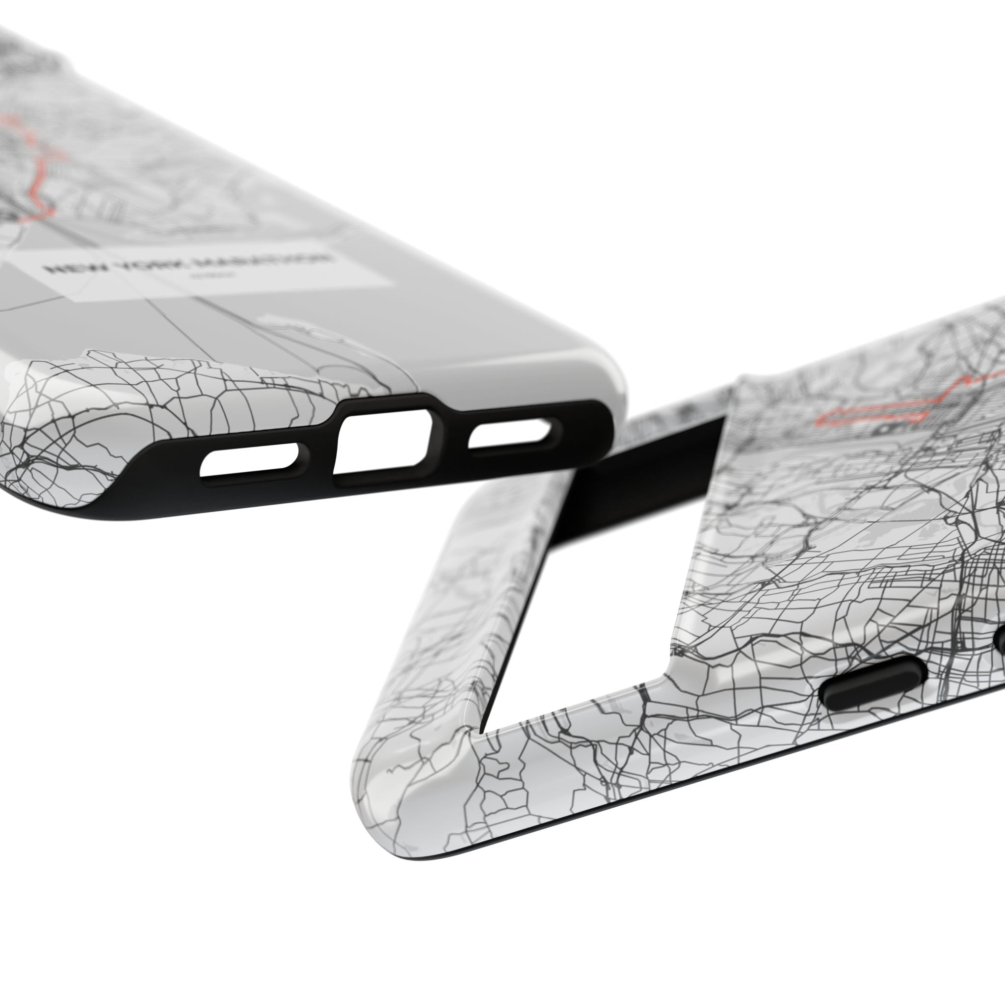 New York Marathon Route Tough Phone Case