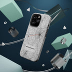 Boston Marathon Route Magnetic Impact-Resistant Phone Case