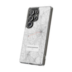 Boston Marathon Route Clear Impact-Resistant Phone Case